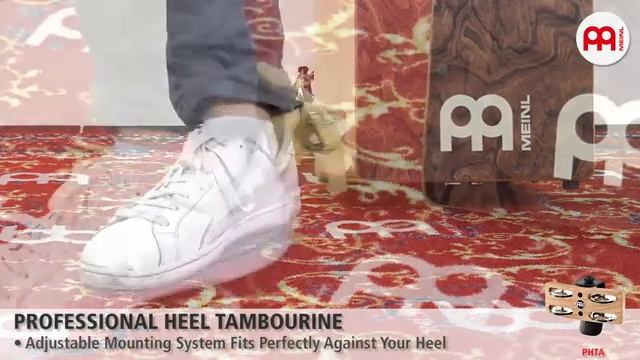 Meinl PHTA Professional Heel Tambourine