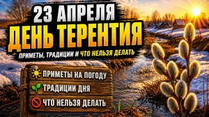 23 апреля День Терентия. Приметы и что категорически нельзя делать
