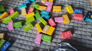 собираем слоги и слова, деревянный конструктор алфавит для детей