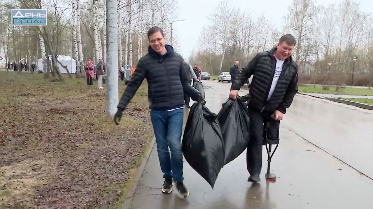 Общегородской субботник в Кстове