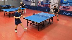 1/8 Закзун/Орлова (1203) - Мухин/Гребенкина (828) 19.04 БЛИЦ-турнир МИКСТ настольный теннис