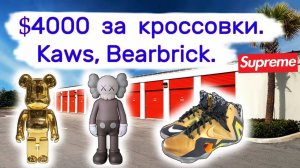 АУКЦИОН КОНТЕЙНЕРОВ В США - Нашли кроссовки за $4000, KAWS, Bearbrick. Выпуск 299