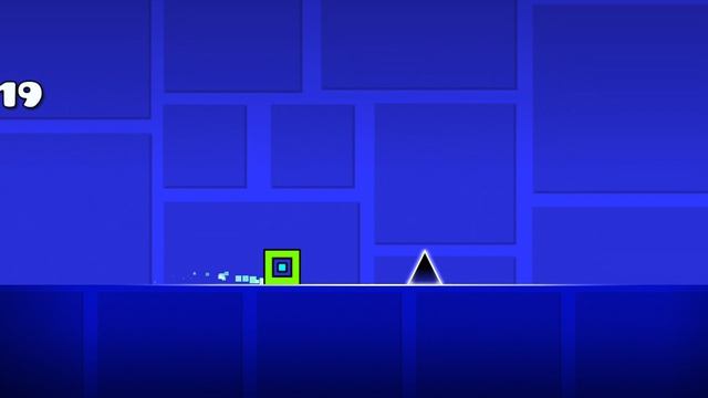 Прохожу первый уровень_Geometry Dash Lite