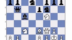 Александр Алехин гениально жертвует коня на _g7_