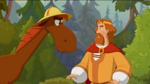 Три Богатыря - Алеша Попович и Тугарин Змей