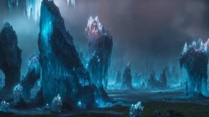 CRYSTAL FOREST - ambient soundscape - ethereal atmospheric ambient music and visuals-(1080p30)