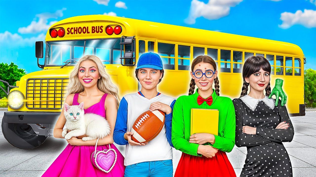 Мы Изучаем с Друзьями Правила Школьного Автобуса от Candy DO