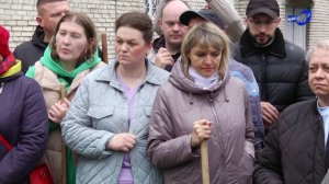 Встреча на субботнике. С коллективом городской больницы пообщался губернатор Иван Крупко