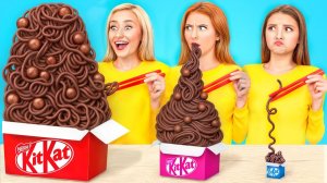 Большая, Средняя или Маленькая Тарелка Челлендж # Удивительные Кулинарные Лайфхаки от Candy DO