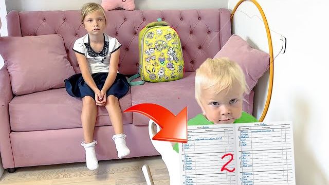 СОФУНЬЯ ШАЛУНЬЯ - СОФИЯ И ДВОЙКА В ДНЕВНИКЕ.