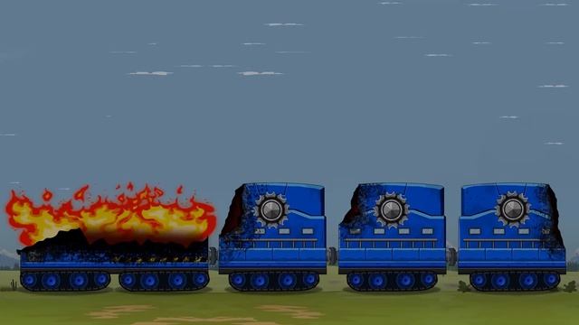 HOT AIR BALLOON Tank Engages In A Battle With The Faceless  Cartoons About Tanks