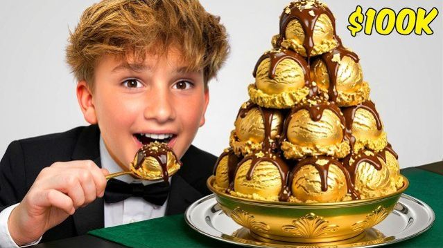 Мороженое за 1$ против мороженого за 100 000$!