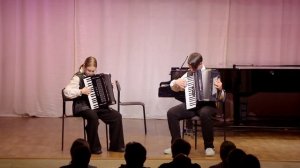 05 - Цвасман, "В дальний путь", исп. дуэт акк. Клабукова Ирина и Ворончихин Ильяс