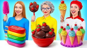 Кулинарный Челлендж Я против Бабушки  Забавная Кухонная Битва