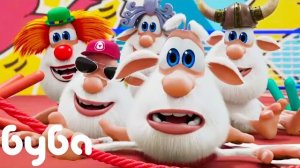 Буба 10 эпизодов подряд Подборка - Весёлые мультики для детей - Буба