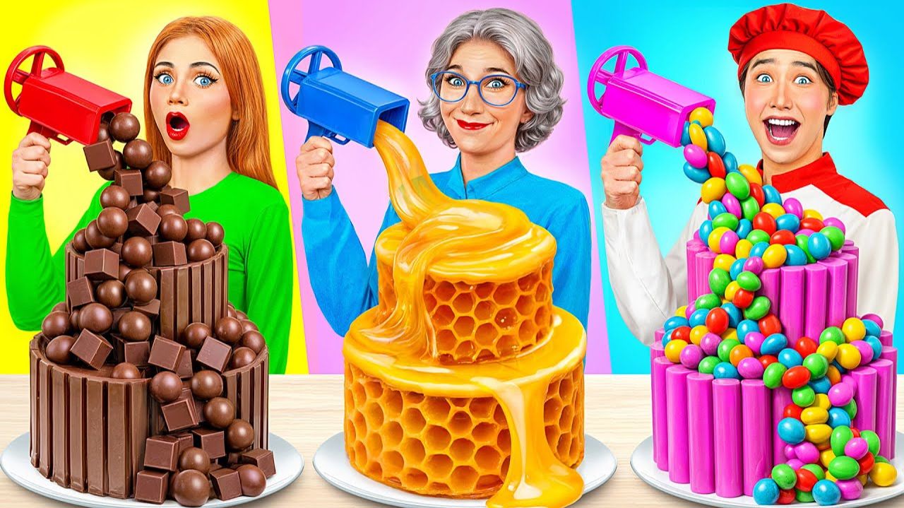 Кулинарный Челлендж# Я против Бабушки # Фантастические Кухонные Рецепты от Candy DO