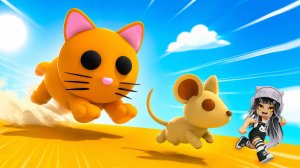 ПРЯТКИ Кошки vs Мышки в Роблокс - СБЕЖАЛА от ВСЕХ КОТОВ и ВЫПАЛА РЕДКАЯ МЫШЬ в ROBLOX