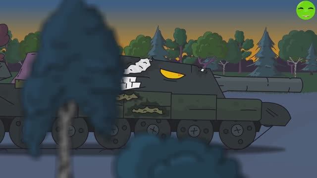 Pumping Up The Monster - Cartoons About Tanks