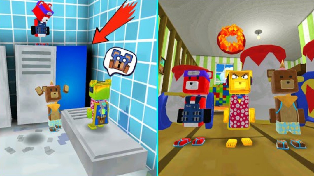 Я нашел секретный портал в Медвежьей деревне за шкафчиком в футбольной раздевалке/Супер 🐻