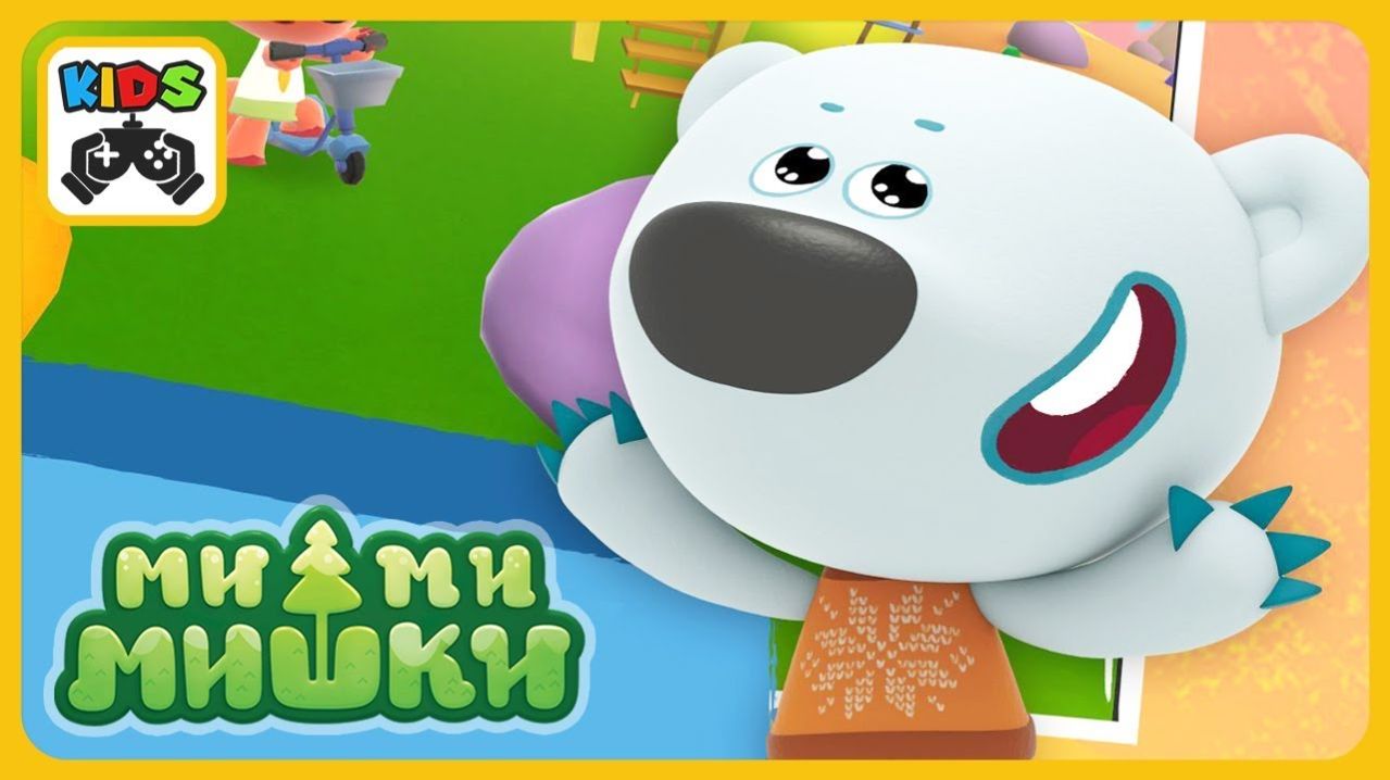 Мимимишки! Классные приключения Тучки в Сказочном лесу! Ми-ми-мишки мультик игра для детей