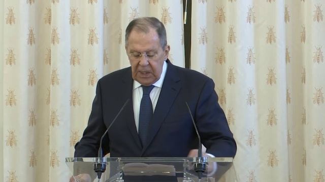  Выступление Министра иностранных дел Российской Федерации С.В.Лаврова 