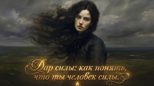 Дар Силы. Как понять, что ты человек Силы