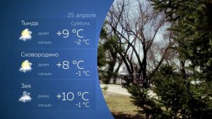 Прогноз погоды 25.04.2026