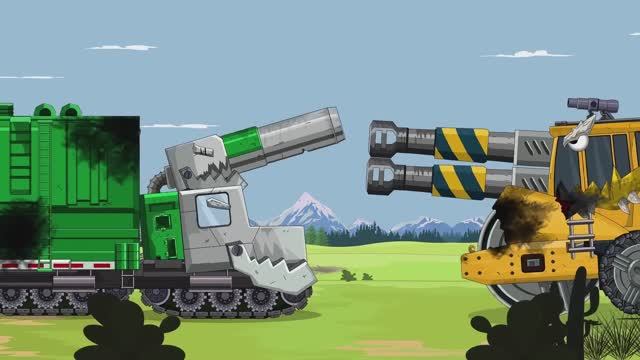 Heroes Don't Die! Fla-SFL Panzir S5M And Other Monsters Cartoons About Tanks