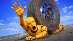 Опасные предметы и автомобильные аварии 😱 | BeamNG.Drive | Бемиджи Драйв