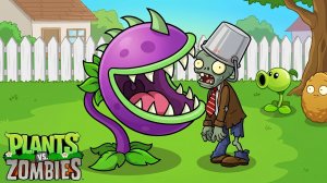 Зомби против растений Plants vs Zombies ПвЗ Растения против Зомби-2 PvZ Fusion Битва прохождение топ