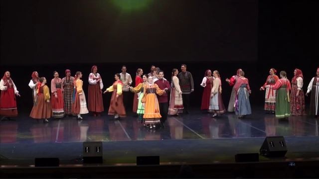 "Вставало солнышко" - Хор Ярославского колледжа культуры и Ярославский областной народный хор