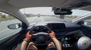 Тест-драйв HYUNDAI i20 2024 1.4 MPI 0-100 - от первого лица в формате 4K