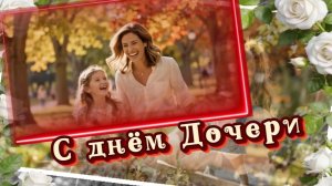 С днем дочери! 25 апреля день дочери