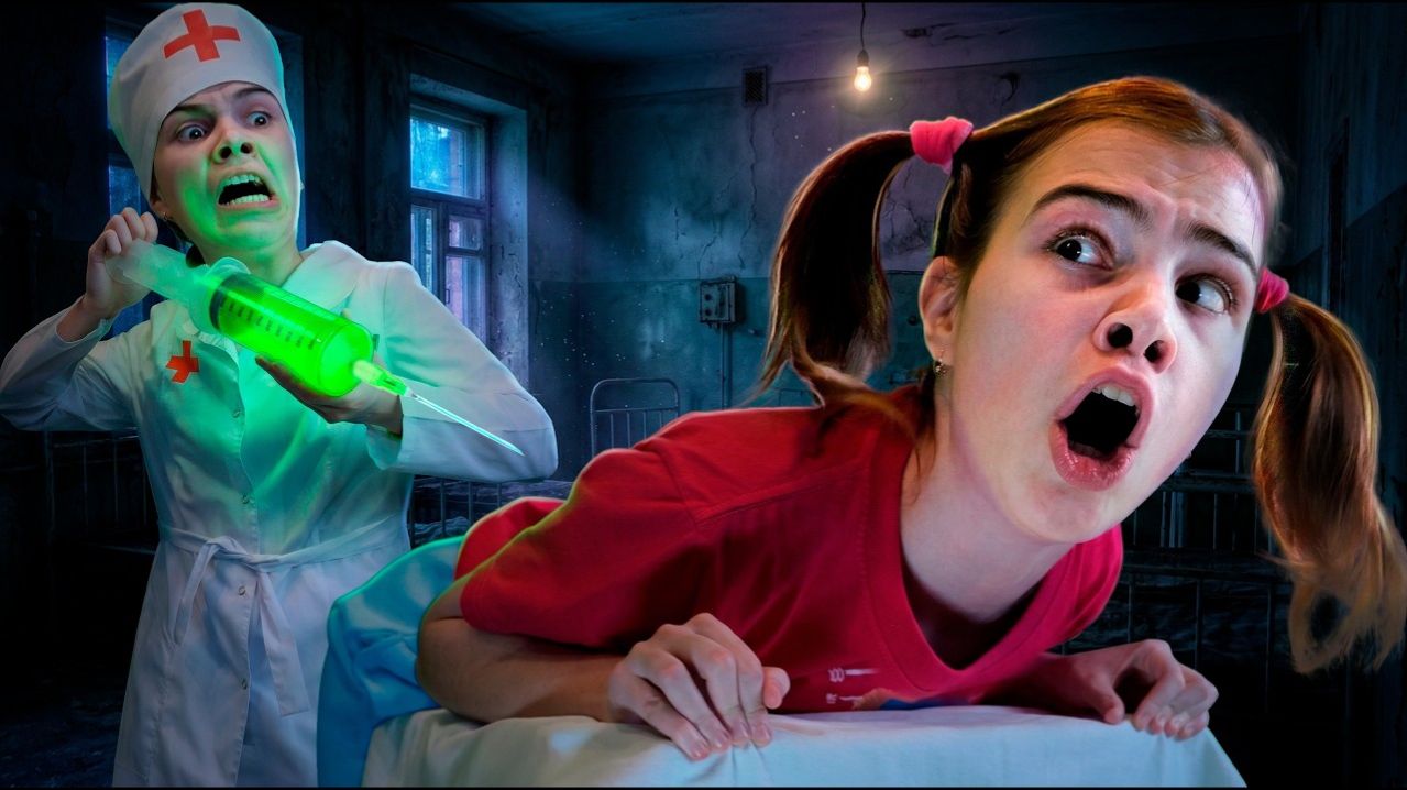 Клизма, побочки и злая училка Вредина лечит Старшую. Серия 3