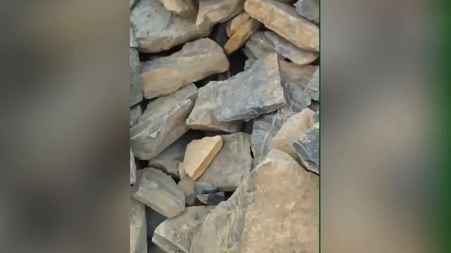 Плитка из графитового сланца 
Приобрести можно по ссылке в описании канала