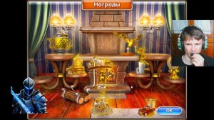 тёмный рыцарь прошёл4 ур.на золото и получил 1награду в весёлай ферме 3 американский пирог.11 серия.