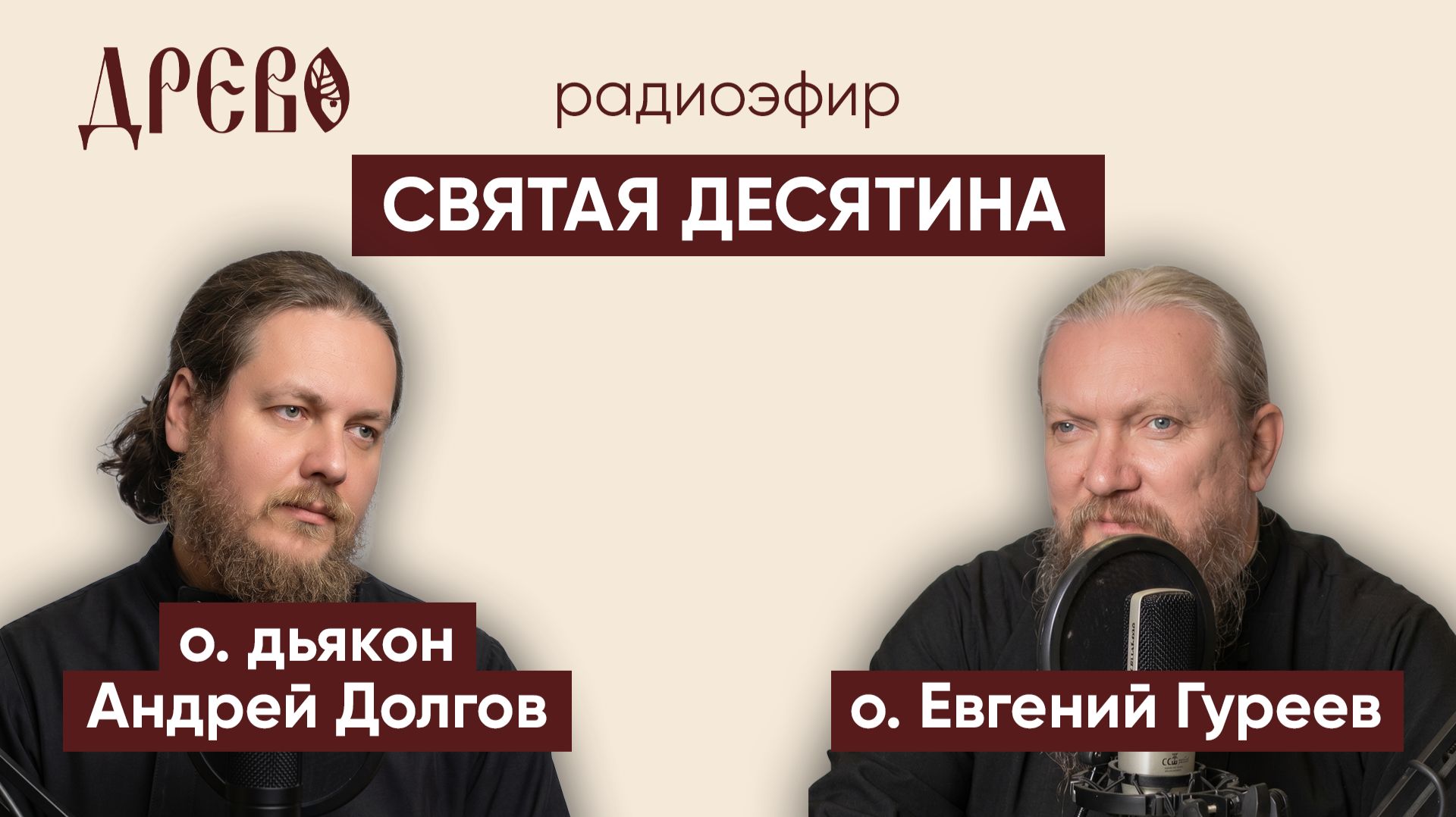Святая десятина | о. Евгений Гуреев | о. дьякон Андрей Долгов | Радиоэфир | ДРЕВО