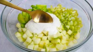 Ну очень вкусный салат из огурцов за 5 минут! Потрясающе Легкий и Полезный