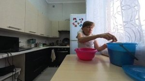 Бешбармак за 10 минут,  и снег за окном