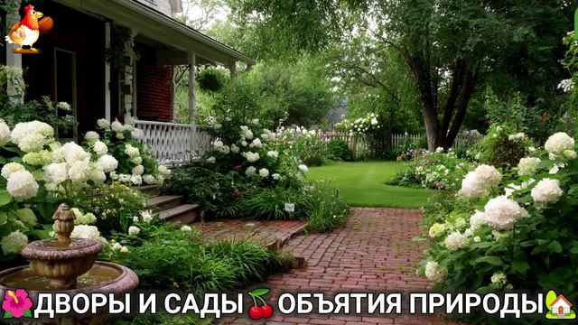 Дворы и сады 🍒 идеи оформления дачи в объятиях природы 🏡 (1) 🍒
