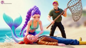 Эбби охотится за Руми! 🥺 Мира спасает ее или это ловушка?! 🌊 Охотники на демонов в стиле К-поп