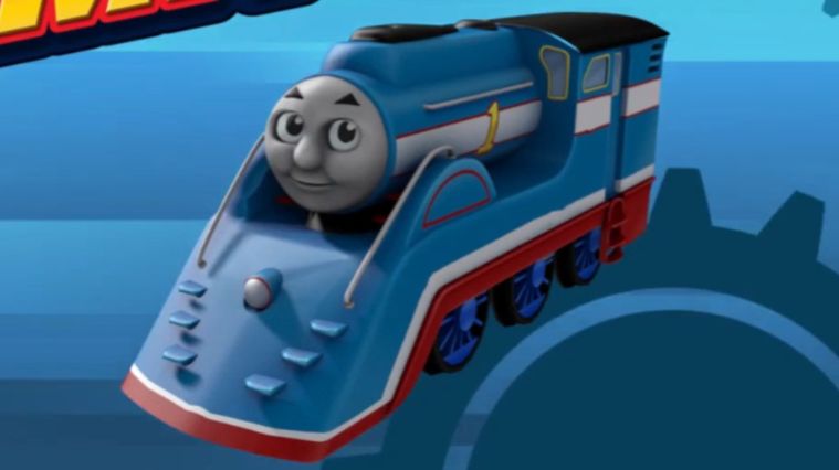 Паровозик Томас. Паровозик Томас и его друзья гоняют  на новой гоночной трассе. Для детей. ч 14