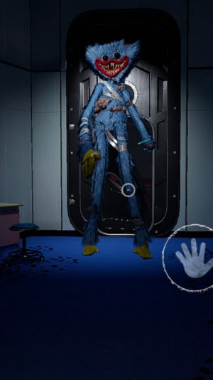 Встреча с Хагги в 5 главе Poppy Playtime