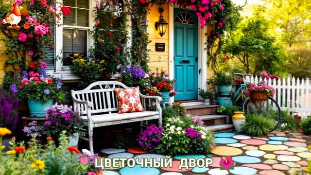 Цветы на участке и во дворе как красиво посадить фото идеи для вдохновения (273)