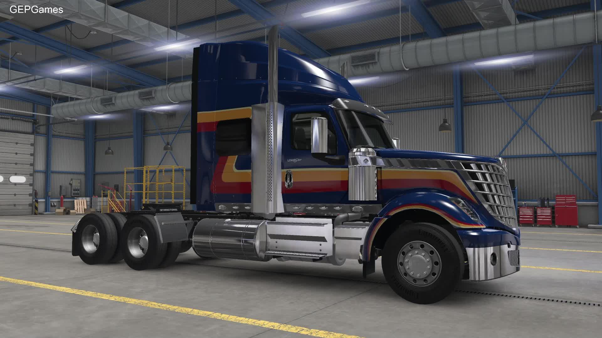 ATS / American Truck Simulator /  Стрим / #2 / прохождение на канале GEPGames