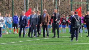 Открытие стадиона «Полет» в Лыткарино