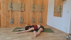 Наклоны сидя за 15 минут. Ольга Гончарова