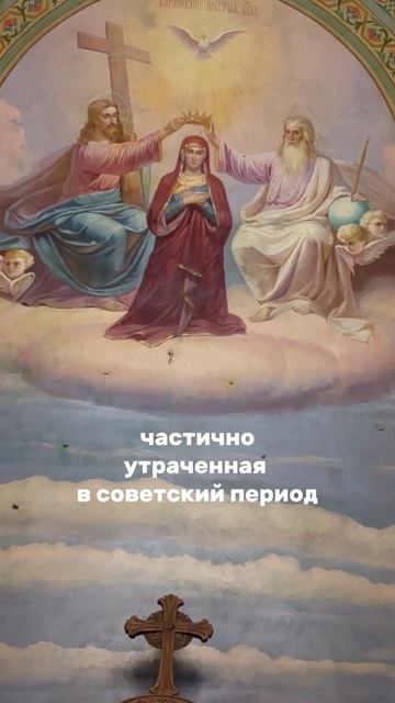 Осень 2023. Фрагмент фильма о реставрации живописи Тихвинского храма ЯХМ 