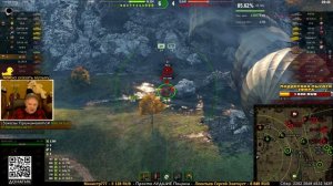 Самая стабильно огрызающаяся и отгрызаюшая Артиллери в танках - Объект 261.