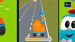 Грузовичок Лёва .  Мультики для детей про машинки . Дорожные приключения .